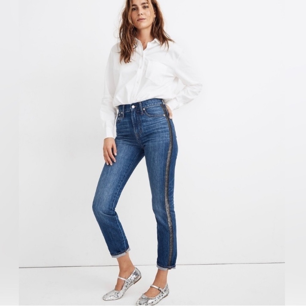 Madewell The Perfect Vintage Metallic Tuxedo - 29